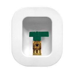 Oatey Single Lever Copper Sweat Ice Maker Outlet Box