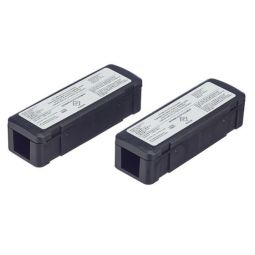 Victor Indoor Domestic Disposable Black Plastic Mouse Bait Station - 2/Pack