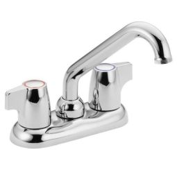 MOEN Chateau Chrome 2 Handles Laundry Faucet