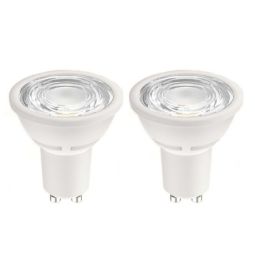 Ampoule DEL de jour avec base GU10  75W GE Lighting, paquet de 2