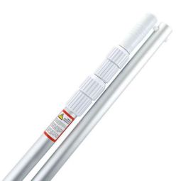 Perche télescopique CPA aluminium argenté 8-14 po