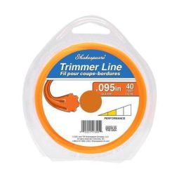 Shakespeare 0.095-in x 40-ft Universal Orange Trimmer Line