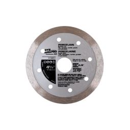 Lame diamantée pour porcelaine, 4-1/2"