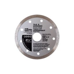 Lame diamantée pour tuile, 4-1/2"