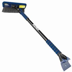 Balai à neige extensible 40" à 60" avec grattoir à glace