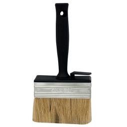 4" Staining Block White Bristles