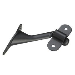 Support de 73,02 mm (2 1/4 po) pour main courante en bois, noir