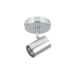 Rail d'éclairage 1L pivotante couleur chrome "WESTMINSTER"