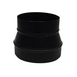 Accroisseur en acier, 6" x 7", calibre 24, noir