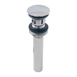 P.O. Plug for Presto Drain - 1 1/4" X 6" - Brass - Chrome