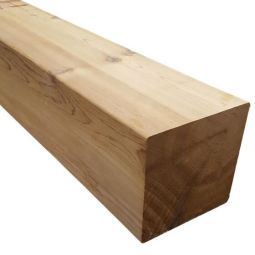 Knotty Western Red Cedar B4F Post 6" x 6" x 12'