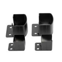 "Innovalu" Black Aluminum Railing Support Set (4 Pieces)