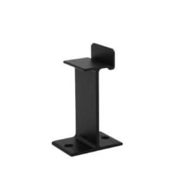 "Innovalu" Black Aluminum Center Support for Railing