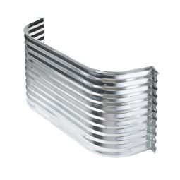Margelle de fenêtre, acier galvanisé 74'' x 22 x 22