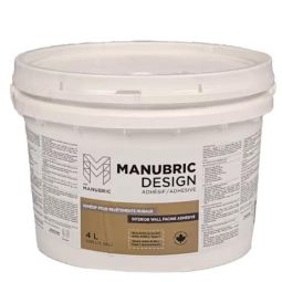 Adhésif 4 L Manubric - Couvre 2,32 m² (25 pi²)