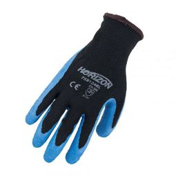 Gants enduits de latex texturé XL