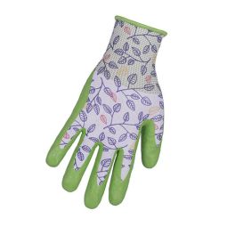 Nitrile Foam Coated Gardening Gloves M/L