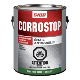 Émail antirouille, Corrostop, vert John Deere, brillant, 3,78 l