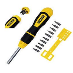 Multi-bit Ratchet Screwdriver with 10 bit