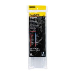 DualMelt Glue Sticks 10" x 7/16" For Glue Gun 12 Pack