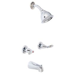 Faucet Bath-Sower ADLER 2 Handle Chrome