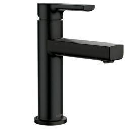 Bathroom Sink Faucet RINZA 1 Handle Matte Black