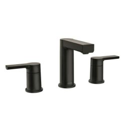 Bathroom Sink Faucet RINZA 2 Handle Finished Matte Black