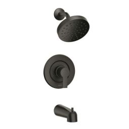 Faucet Tub/Shower RINZA 1 handle finished matte black