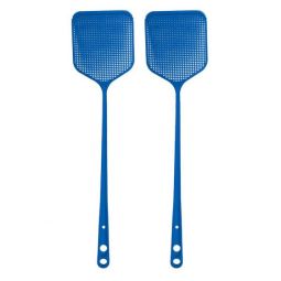Blue Plastic Fly Swatter Pack Of 2