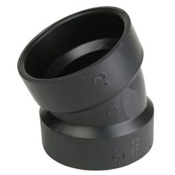 Coude 22 1/2° en ABS 2" femelle