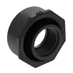 ABS DWV bushing, 1-1/2" spigot x 3/4" female thread