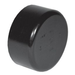 ABS DWV permanent plug, 1-1/2" socket