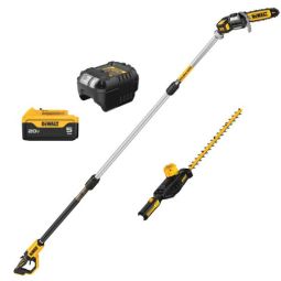 20V MAX Cordless Pole Saw and Pole Hedge Trimmer Combo Kit