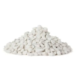 Pierre décorative blanche , 3/4 "   18kg