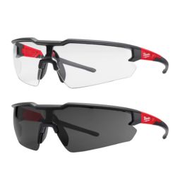 Lunettes de sécurité anti-rayures transparentes et teintées (2)