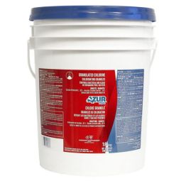 Chlore granulé, hypochlorite de calcium, 18kg