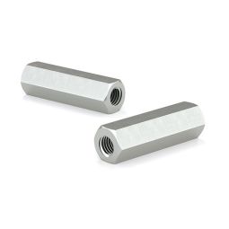 Hex coupling nut - Zinc - 3/4" (1)