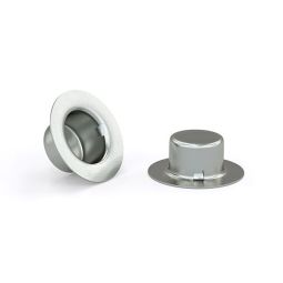 Capuchon à pression en acier pressé 3/8" (2)