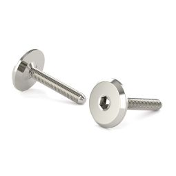 Nickel Assembly bolt JCB with Hex Key 40mm (4)