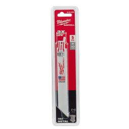10 TPI 6" SAWZALL® Standard Metal Blades (5)
