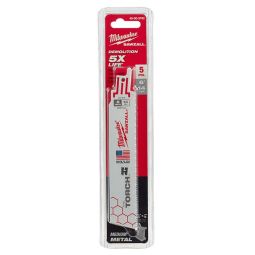14TPI 6" SAWZALL® TORCHTM Metal Demolition Blades (5)
