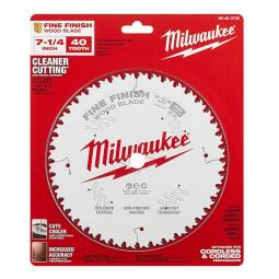 7-1/4" x 40T Circular Saw Wood Cutting Blades