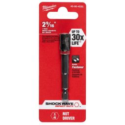 1/4" x 2-9/16" SHOCKWAVE Impact Nut Drivers