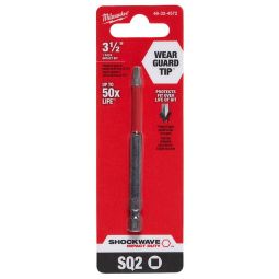 #2 x 3-1/2" SHOCKWAVE Impact Square Bits