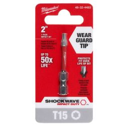T15 x 2" SHOCKWAVE Impact Torx Bits