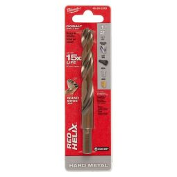 1/2" RED HELIX Cobalt Drill Bits