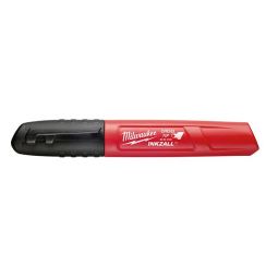 INKZALL Black Chisel Tip Marker