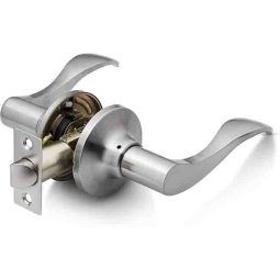 Reversible Door Lever Stainless Passage