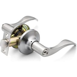 Reversible Door Lever Stainless Privacy