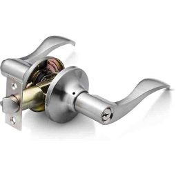 Reversible Door Lever Stainless Entrance